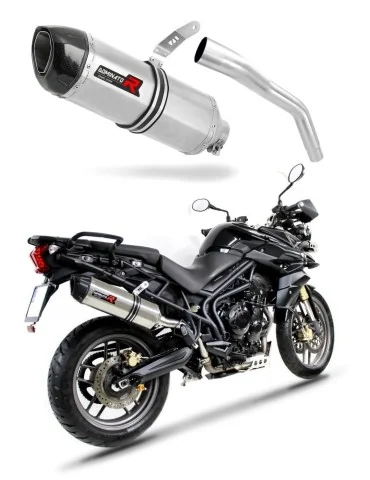 Silencieux slip-on Dominator HP1 pour Triumph Tiger 800 XC XR (2011-2014)