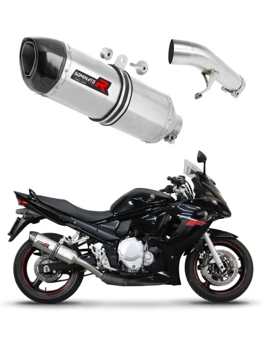 Silencieux slip-on Dominator HP1 pour Suzuki GSXF 650 (2007-2016)
