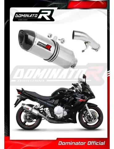 Silencieux slip-on Dominator HP1 pour Suzuki GSXF 650 (2007-2016)