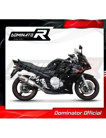 Silencieux slip-on Dominator HP1 pour Suzuki GSXF 650 (2007-2016)