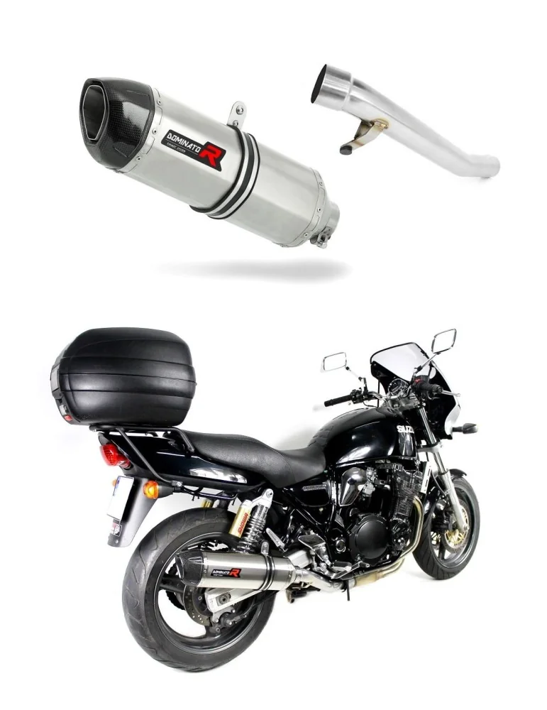 Silencieux slip-on Dominator HP1 pour Suzuki GSX 750 Inazuma (1997-2003)