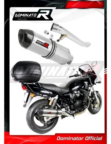 Silencieux slip-on Dominator HP1 pour Suzuki GSX 750 Inazuma (1997-2003)