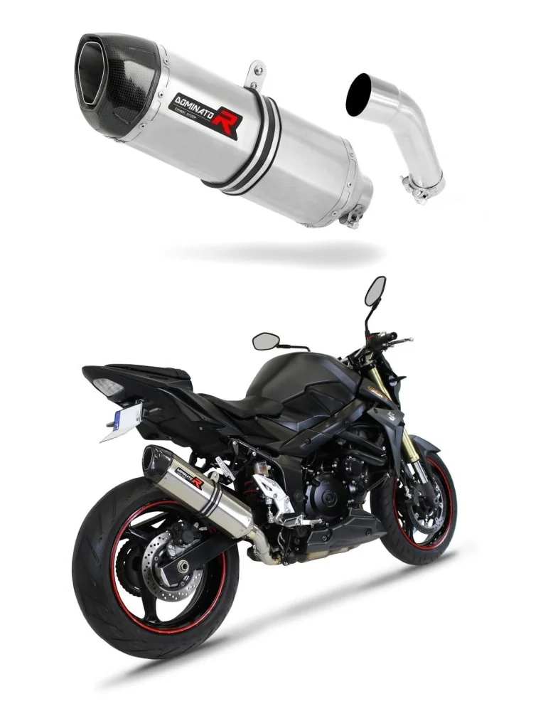 Silencieux slip-on Dominator HP1 pour Suzuki GSR 750 (2011-2016)