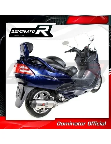 Silencieux slip-on Dominator HP1 pour Suzuki Burgman 400 (1998-2002)