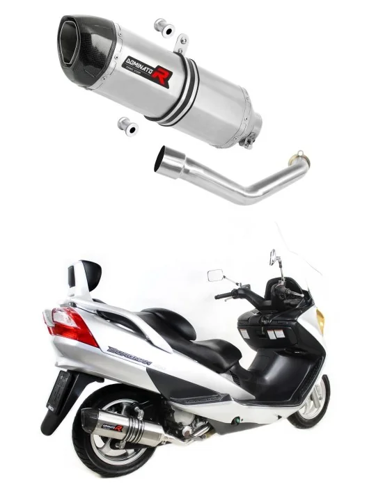 Silencieux slip-on Dominator HP1 pour Suzuki Burgman 400 (2003-2006)