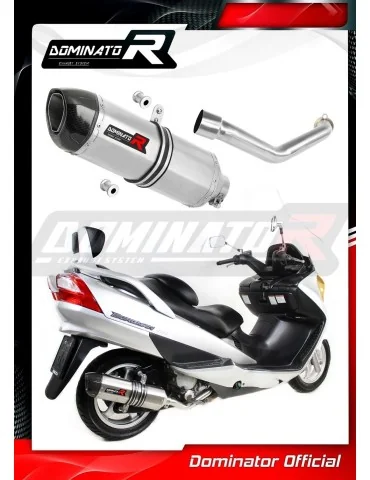 Silencieux slip-on Dominator HP1 pour Suzuki Burgman 400 (2003-2006)