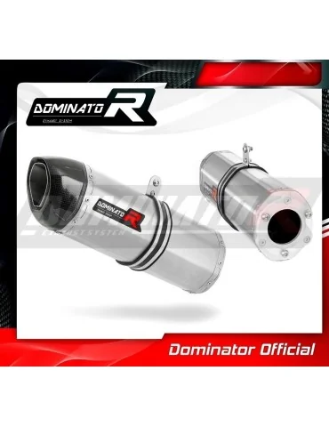 Silencieux bolt-on Dominator HP1 pour Kawasaki ZX6R (1998-2002)