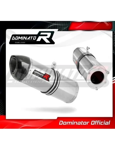 Silencieux bolt-on Dominator HP1 pour Kawasaki ZX6R (1995-1997)