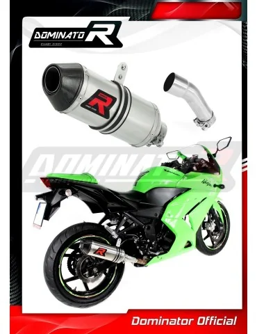 Silencieux slip-on Dominator HP3 pour Kawasaki ZX250R (2008-2012)