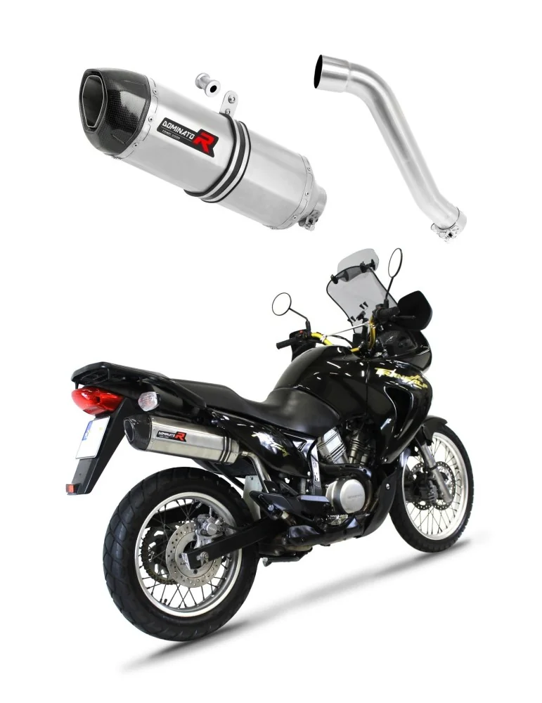 Silencieux slip-on Dominator HP1 pour Honda XL 650 V Transalp (2001-2007)