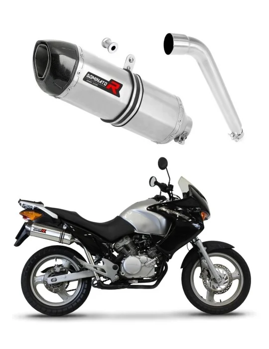 Silencieux slip-on Dominator HP1 pour Honda XL 125 V Varadero (2001-2006)