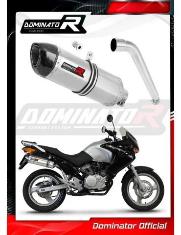 Silencieux slip-on Dominator HP1 pour Honda XL 125 V Varadero (2001-2006)