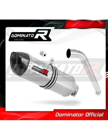 Silencieux slip-on Dominator HP1 pour Honda XL 125 V Varadero (2001-2006)