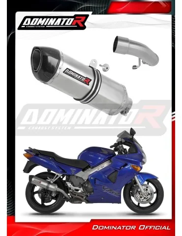 Silencieux slip-on Dominator HP1 pour Honda VFR 800 Fi (1998-2001)