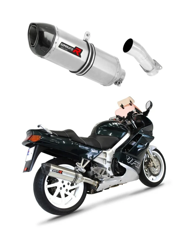 Silencieux slip-on Dominator HP1 pour Honda VFR 750 (1990-1992)