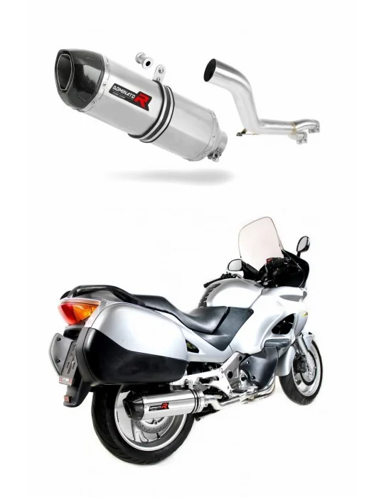 Silencieux slip-on Dominator HP1 pour Honda NT 650 V Deauville RC47 (1998-2005)