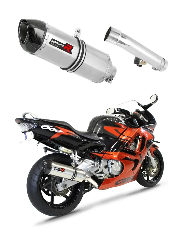 Silencieux slip-on Dominator HP1 pour Honda CBR 600 F2 / F3 (1991-1998)