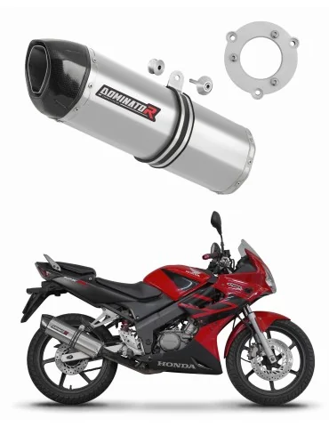 Silencieux bolt-on Dominator HP1 pour Honda CBR 125 (2004-2010)