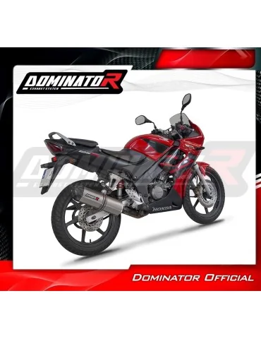 Silencieux bolt-on Dominator HP1 pour Honda CBR 125 (2004-2010)