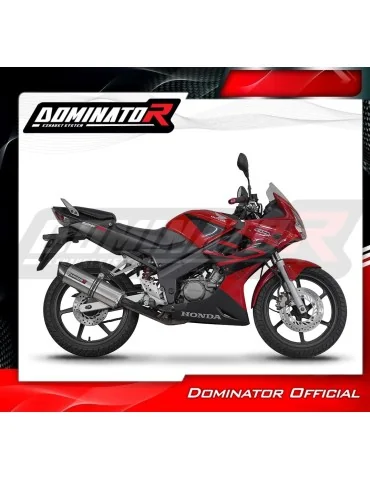 Silencieux bolt-on Dominator HP1 pour Honda CBR 125 (2004-2010)