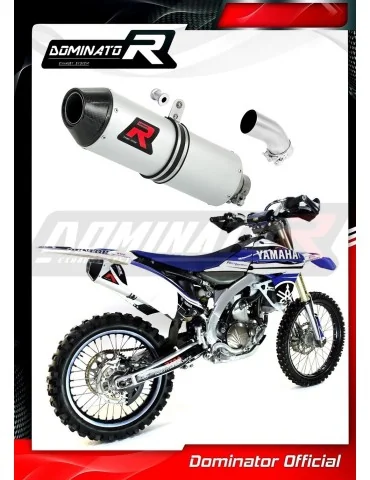 Silencieux slip-on Dominator MX2 pour Yamaha YZF 450 YZ 450 F (2010-2013)
