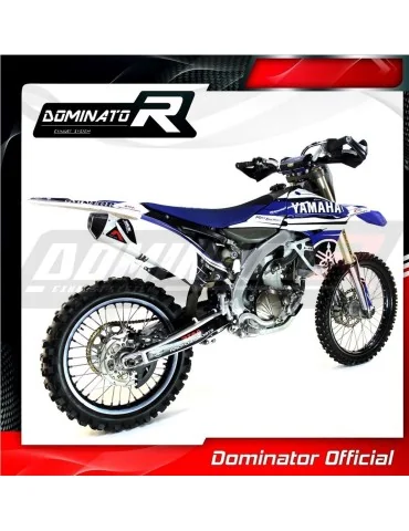 Silencieux slip-on Dominator MX2 pour Yamaha YZF 450 YZ 450 F (2010-2013)