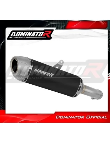 Silencieux slip-on Dominator S6 Noir pour Honda CB 750 Hornet (2024-2025)