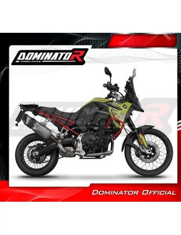 Décatalyseur inox Dominator pour BMW F900 GS 2024-2026