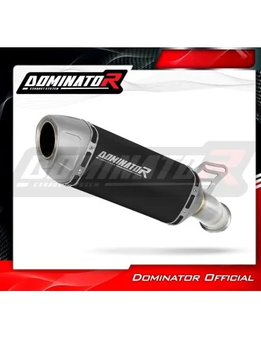 Silencieux slip-on Dominator S6 Noir pour KTM 1290/1390 Super Duke (2020-2025)