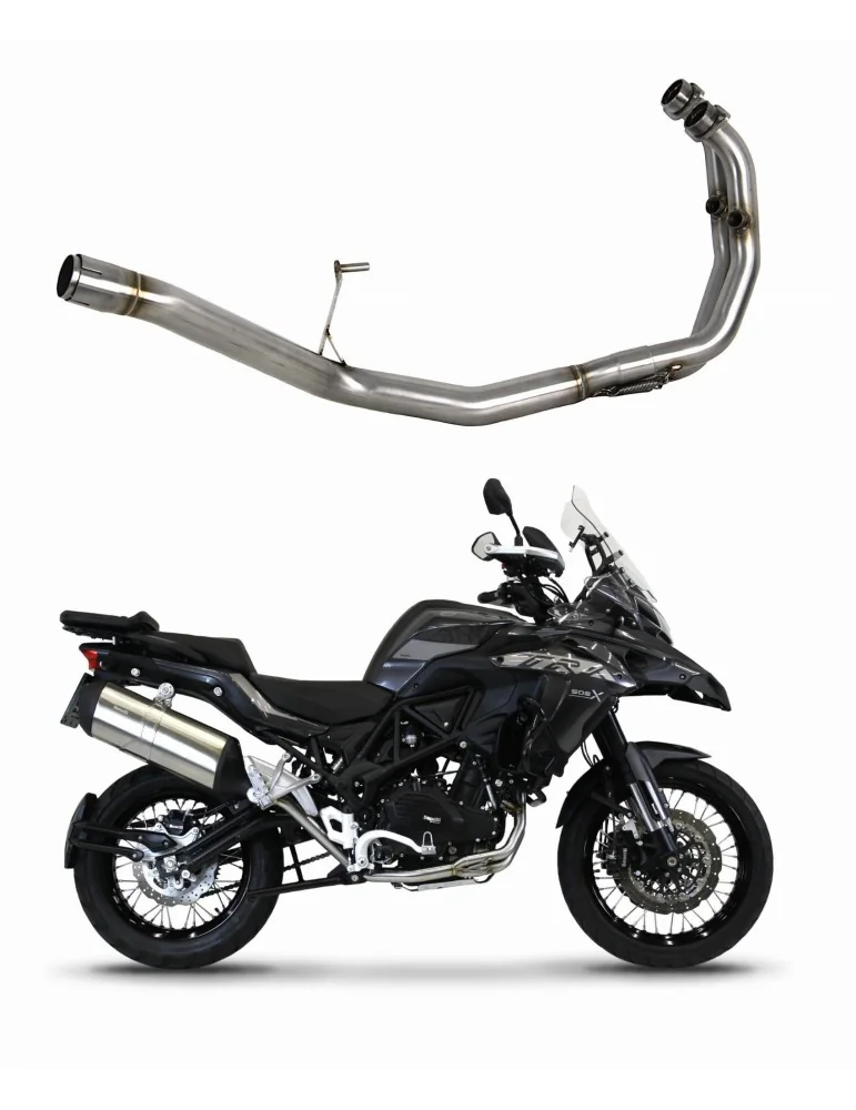 Décatalyseur inox Dominator pour Benelli TRK 502 X 2018-2021