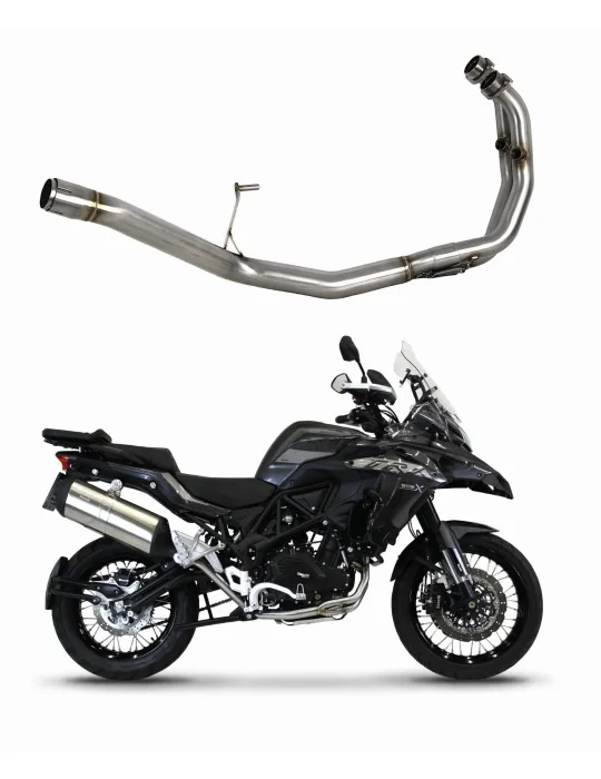 Décatalyseur inox Dominator pour Benelli TRK 502 X 2018-2021