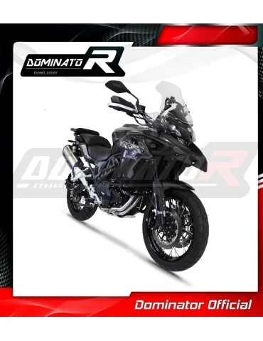 Décatalyseur inox Dominator pour Benelli TRK 502 X 2018-2021
