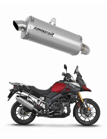 Silencieux slip-on Dominator P7 Titane pour Suzuki DL 1000 V-Strom (2017-2020)