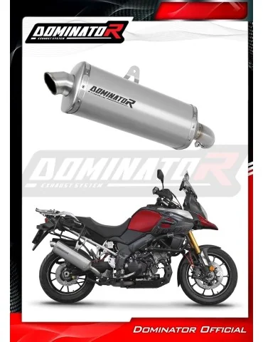 Silencieux slip-on Dominator P7 Titane pour Suzuki DL 1000 V-Strom (2017-2020)