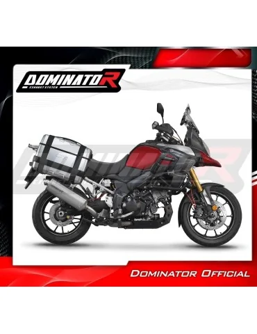 Silencieux slip-on Dominator P7 Titane pour Suzuki DL 1000 V-Strom (2014-2016)