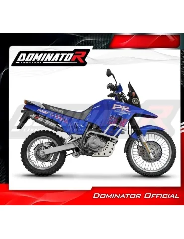 Silencieux slip-on Dominator GP1 pour Suzuki DR 800 S Big Dual (1991-1997)