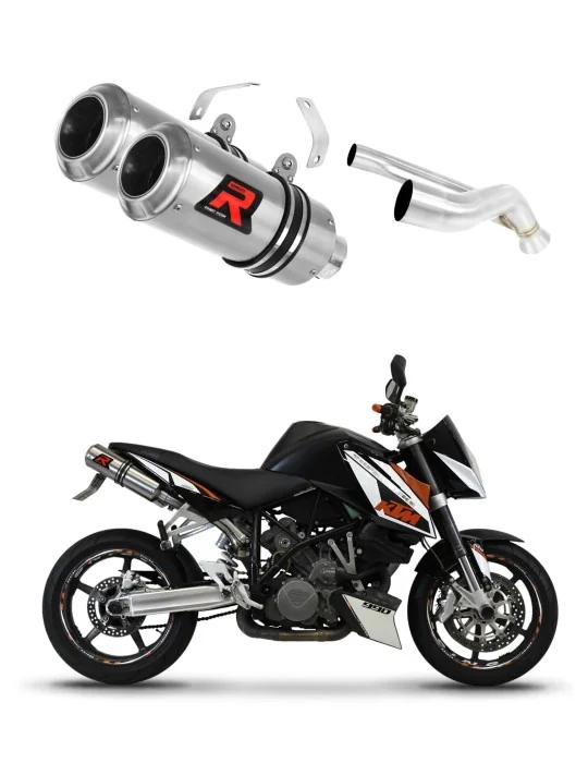 Silencieux slip-on Dominator GP pour KTM 990 Super Duke (2005-2013)