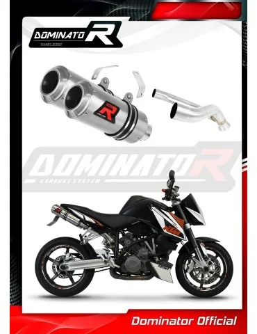 Silencieux slip-on Dominator GP pour KTM 990 Super Duke (2005-2013)