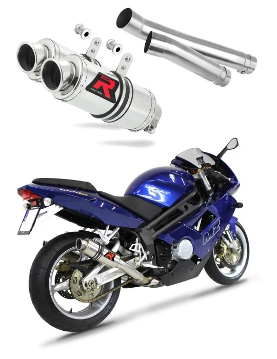 Silencieux slip-on Dominator GP1 pour MuZ MZ 1000 S (2004-2007)