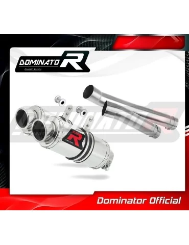 Silencieux slip-on Dominator GP1 pour MuZ MZ 1000 S (2004-2007)
