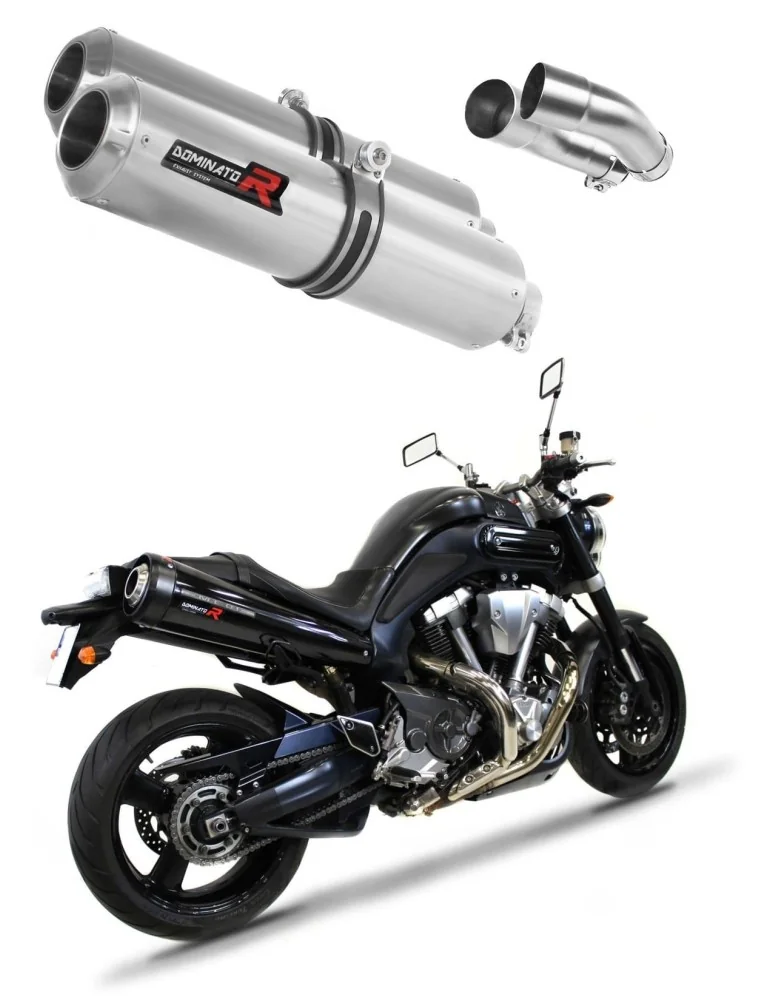 Silencieux slip-on Dominator GP pour Yamaha MT 01 1700 (2005-2012)