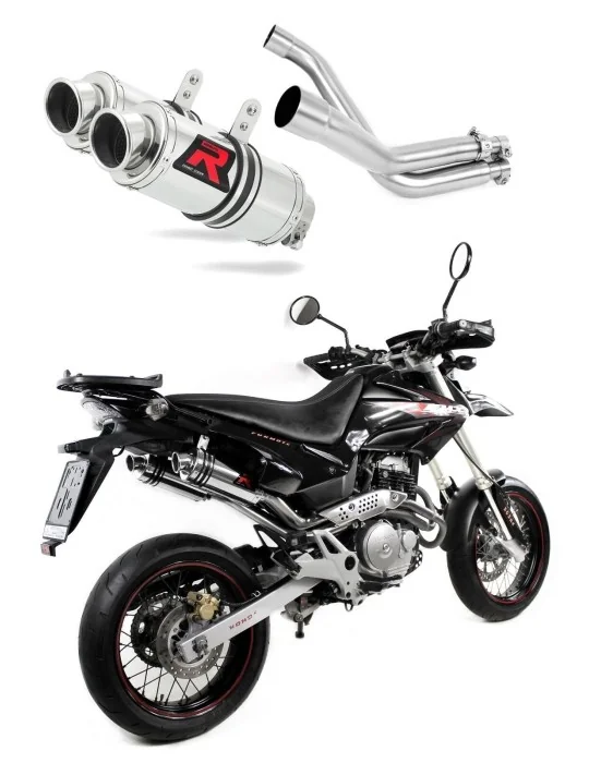 Silencieux slip-on Dominator GP1 pour Honda FMX 650 (2005-2009)
