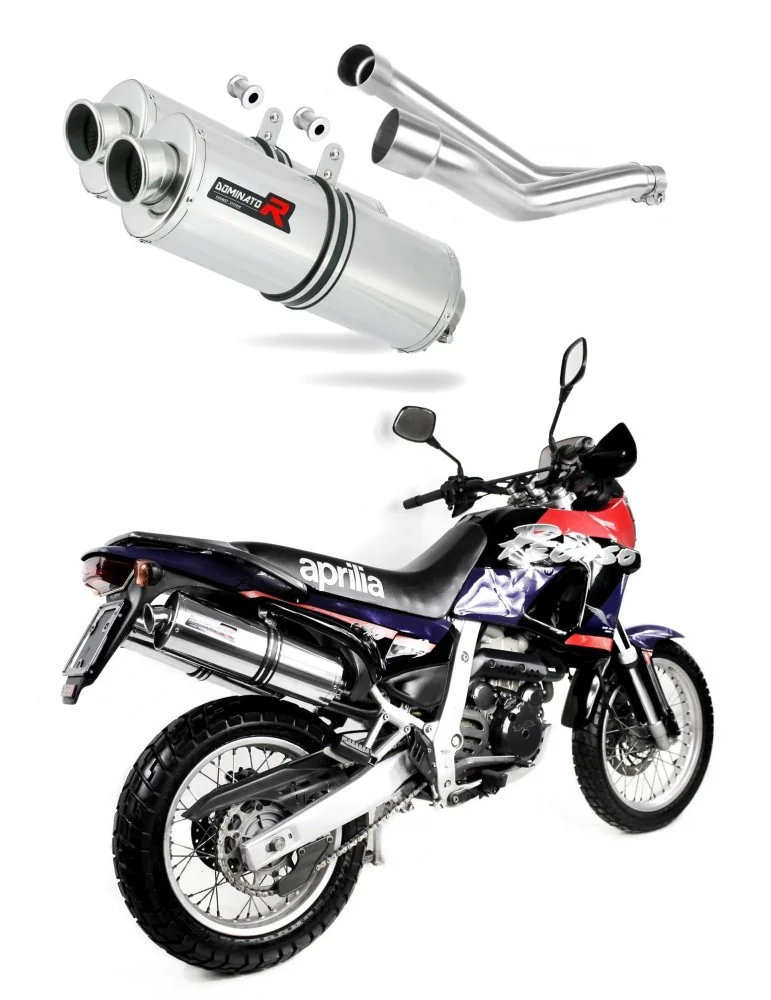 Silencieux slip-on Dominator OV pour Aprilia Pegaso 650 GA (1992-1996)