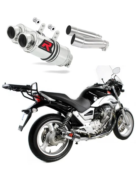 Silencieux slip-on Dominator GP1 pour Moto Guzzi Breva ie 750 (2003-2009)