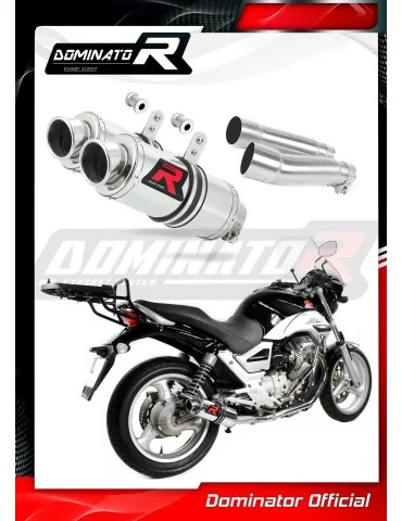 Silencieux slip-on Dominator GP1 pour Moto Guzzi Breva ie 750 (2003-2009)