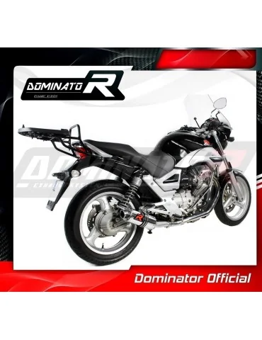 Silencieux slip-on Dominator GP1 pour Moto Guzzi Breva ie 750 (2003-2009)