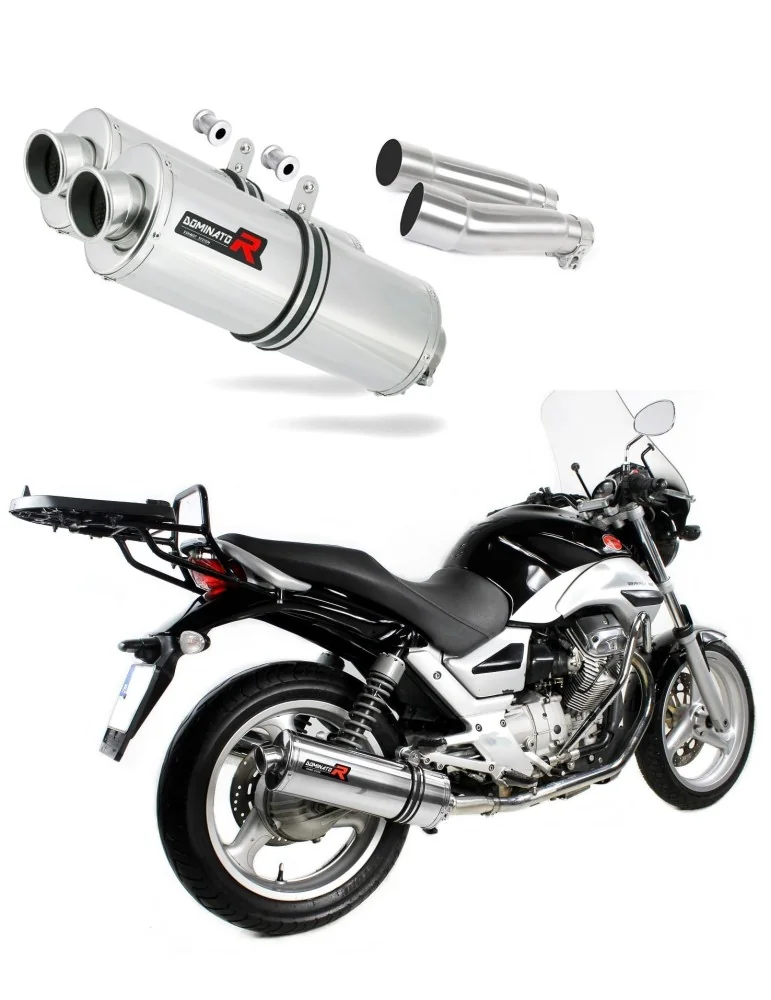 Silencieux slip-on Dominator OV pour Moto Guzzi Breva ie 750 (2003-2009)