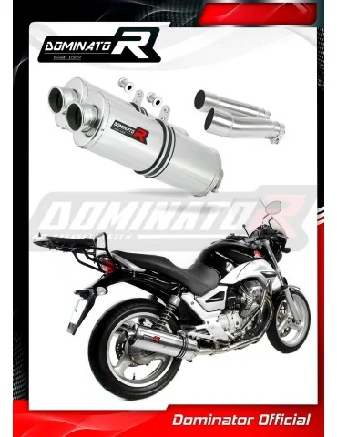 Silencieux slip-on Dominator OV pour Moto Guzzi Breva ie 750 (2003-2009)