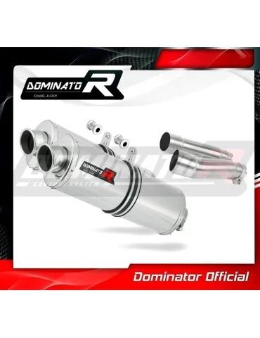 Silencieux slip-on Dominator OV pour Moto Guzzi Breva ie 750 (2003-2009)