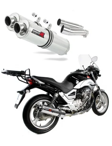 Silencieux slip-on Dominator ST pour Moto Guzzi Breva ie 750 (2003-2009)